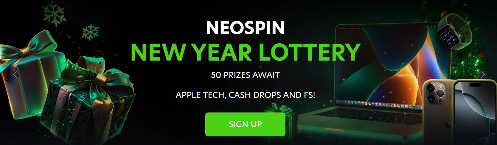 Video slots category page at Neospin showing game filters